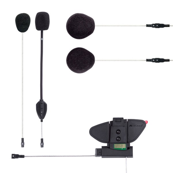 Midland BT Pro Audio Kit, Super Bass Lautsprecher inkl. Klebe- und Klemmhalterung, für BT Next Pro,